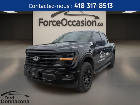 Ford F-150 XLT cabine SuperCrew 4RM caisse de 5,5 pi 2025 Noir