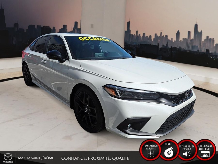 2023 Honda Civic Si berline Manuelle | TOIT OUVRANT | CLEAN CARFAX | White