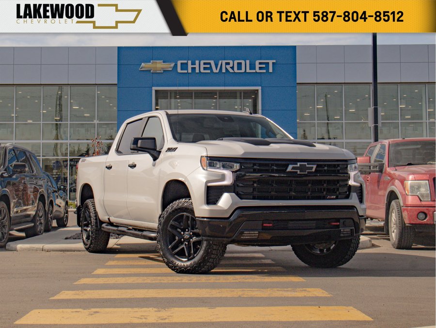 2024 Chevrolet Silverado 1500 2LT Trail Boss 6.2L | Power Sunroof White