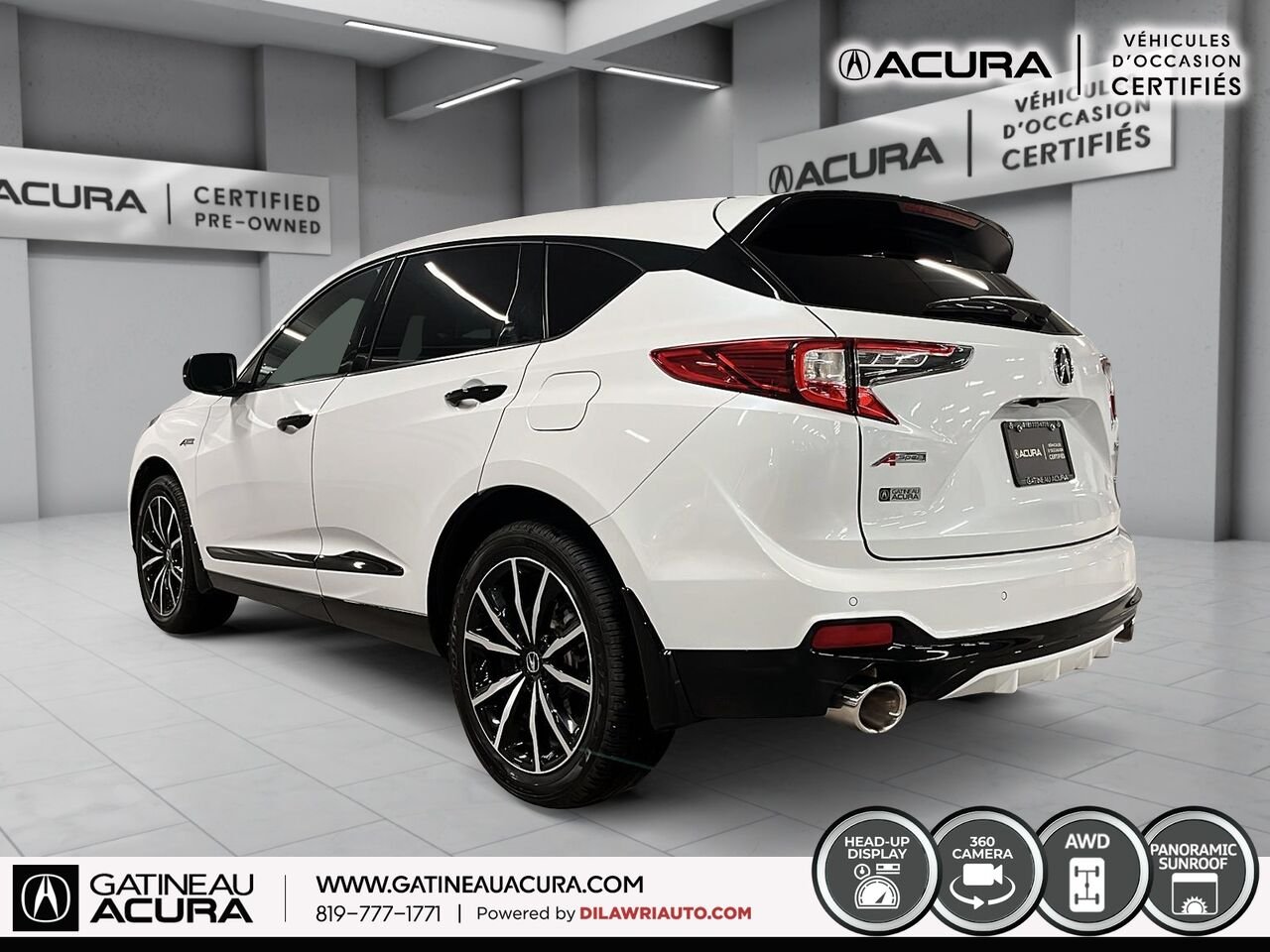 Acura RDX A-Spec Platinum Élite SH-AWD 2025 Blanc Gatineau - photo #18