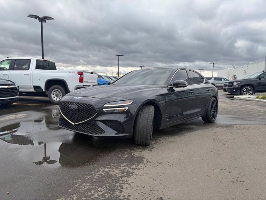 2023 Genesis G70 3.3T Sport AWD 3.3T Automatic | Power Sunroof Vik Black