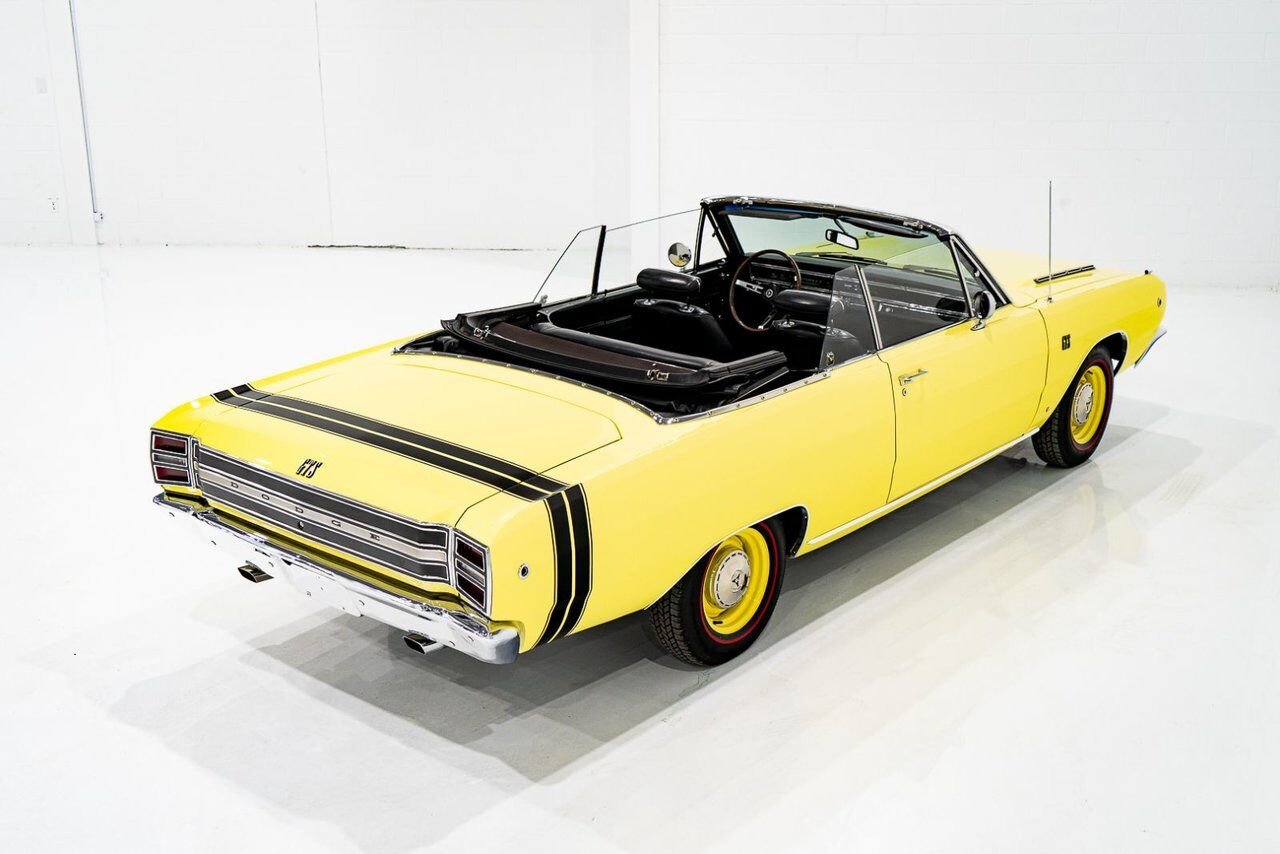 Dodge Dart *PRIX EN USD* GTS Conv Matching #s 340 cu in With Original Built Sheet 1968 Jaune Montréal - photo #99