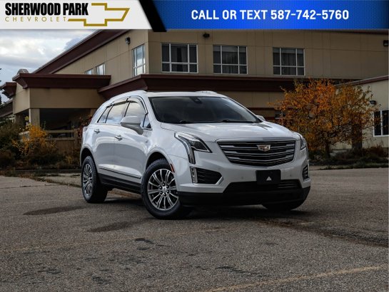 2017 Cadillac XT5 Luxury AWD 3.6L | Forward Collision Alert White
