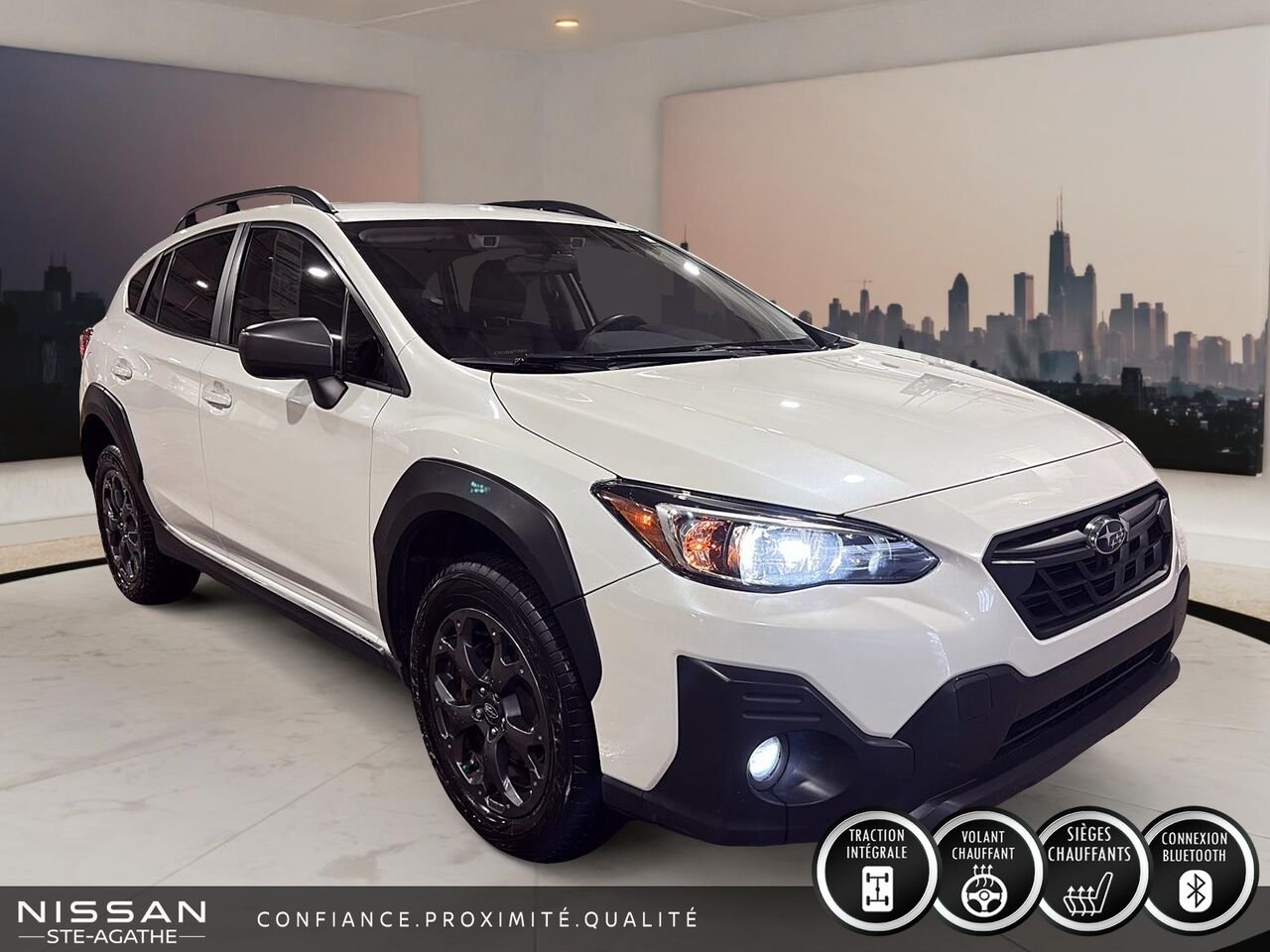 Subaru Crosstrek 2022 Blanc Saint-Jérôme - photo #2