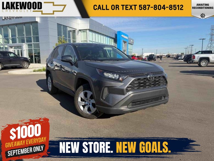 2025 Toyota RAV4 LE AWD 2.5L | Bucket Seats Black