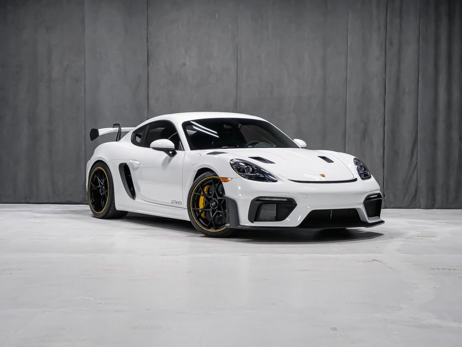 2025 Porsche 718 Cayman GT4 RS White