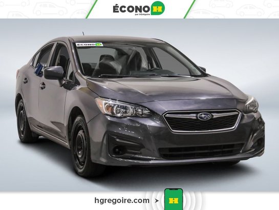2019 Subaru Impreza CONVENIENCE AWD A/C GR ELECT CAMERA BLUETOOTH Grey