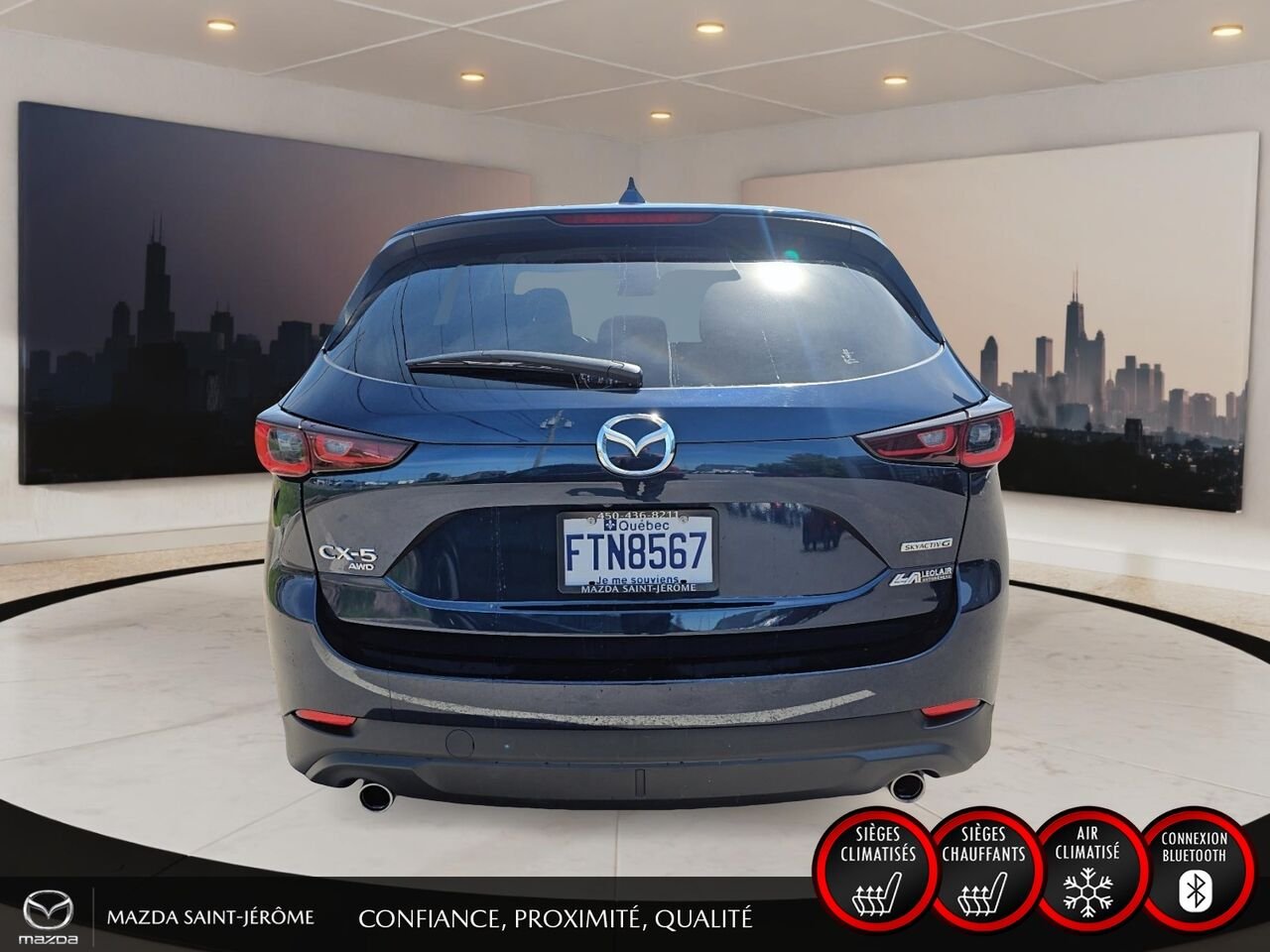 2024 Mazda CX-5 Blue Sainte-Agathe-des-Monts - photo #6