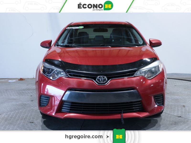 Toyota Corolla 2015 Rouge Laval - photo #1