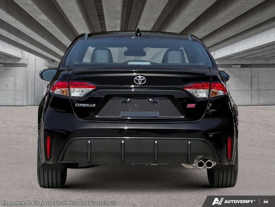 2026 Toyota Corolla SE Midnight Black Metallic
