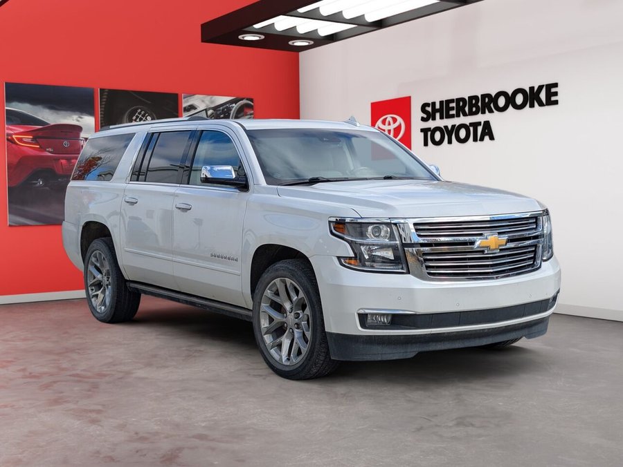 2018 Chevrolet Suburban PREMIER/SIÈGES CHAUFFANTS/SIÈGES VENTILLÉS/TOIT OUVRANT/VOLANT CHAUFFANT/AC BIZONE White