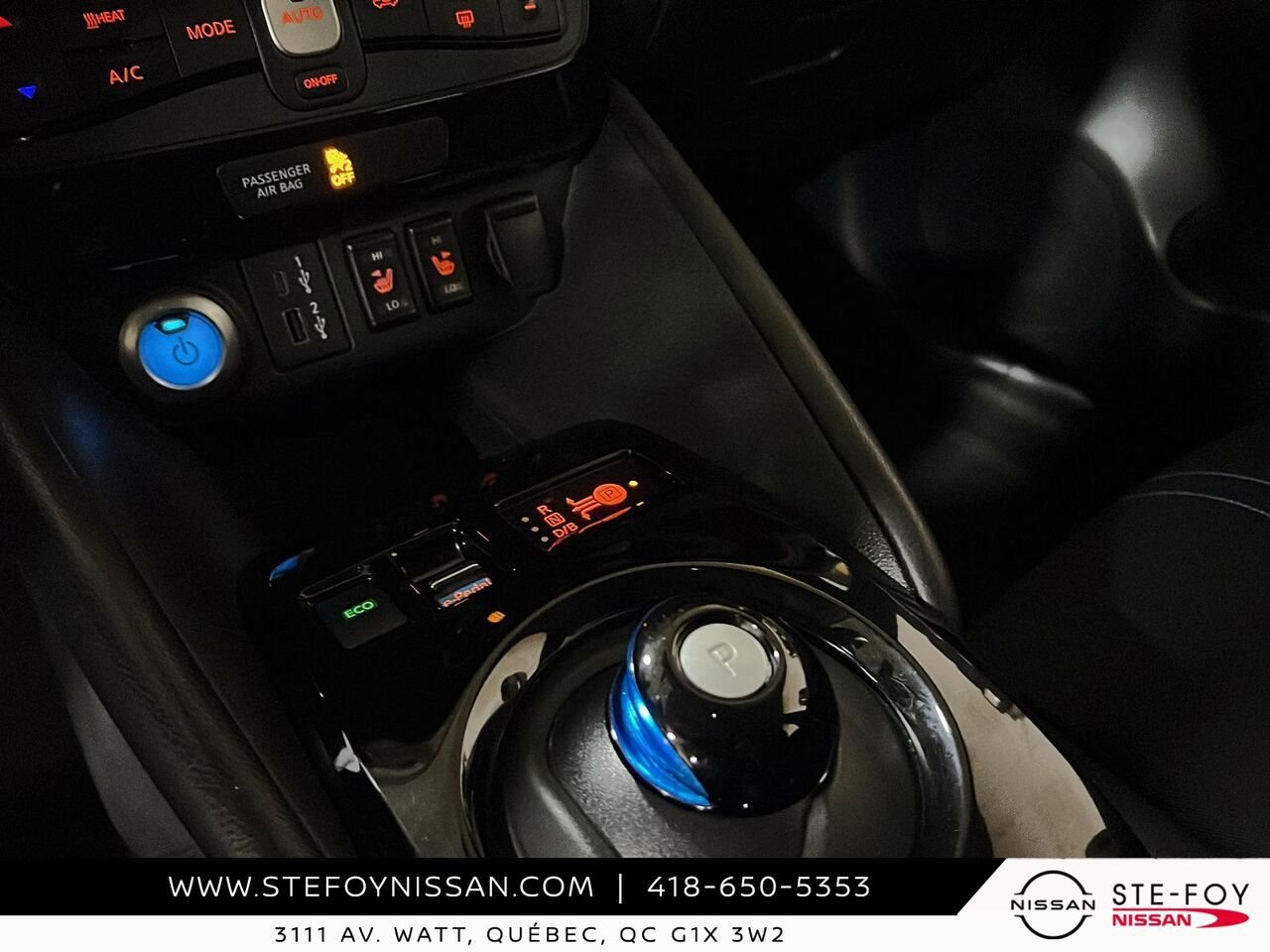 Nissan LEAF SV 2022 Gris Ste-Foy - photo #14