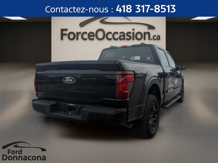 Ford F-150 XLT cabine SuperCrew 4RM caisse de 5,5 pi 2025 Noir