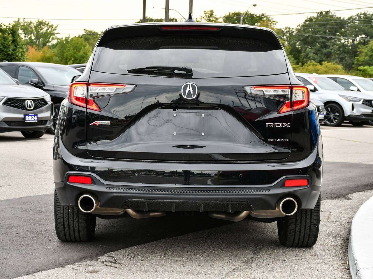 2024 Acura RDX A-Spec - ACURA CERTIFIED Black Etobicoke - photo #8