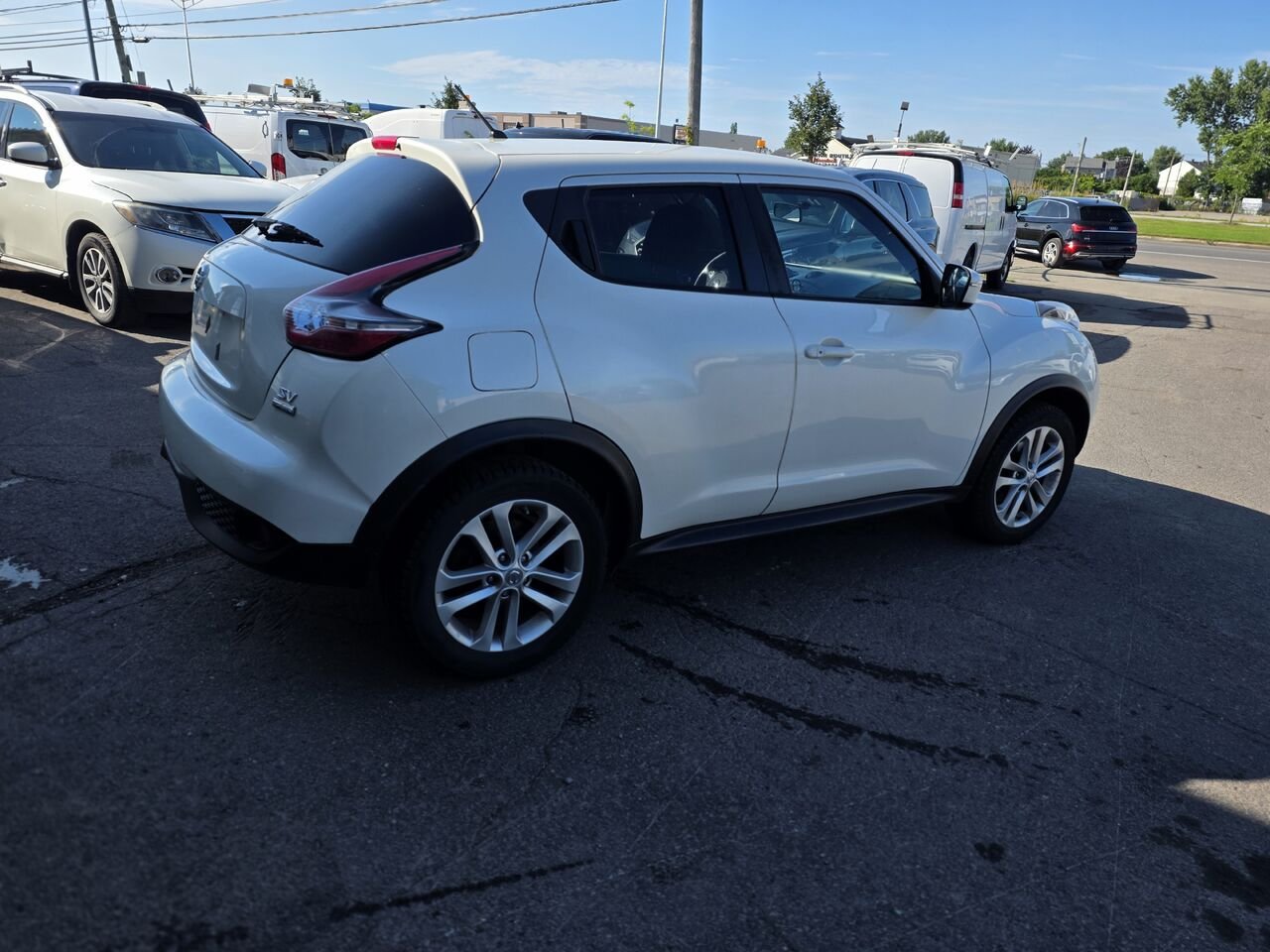 Nissan JUKE 2017 Blanc Longueuil, - photo #7