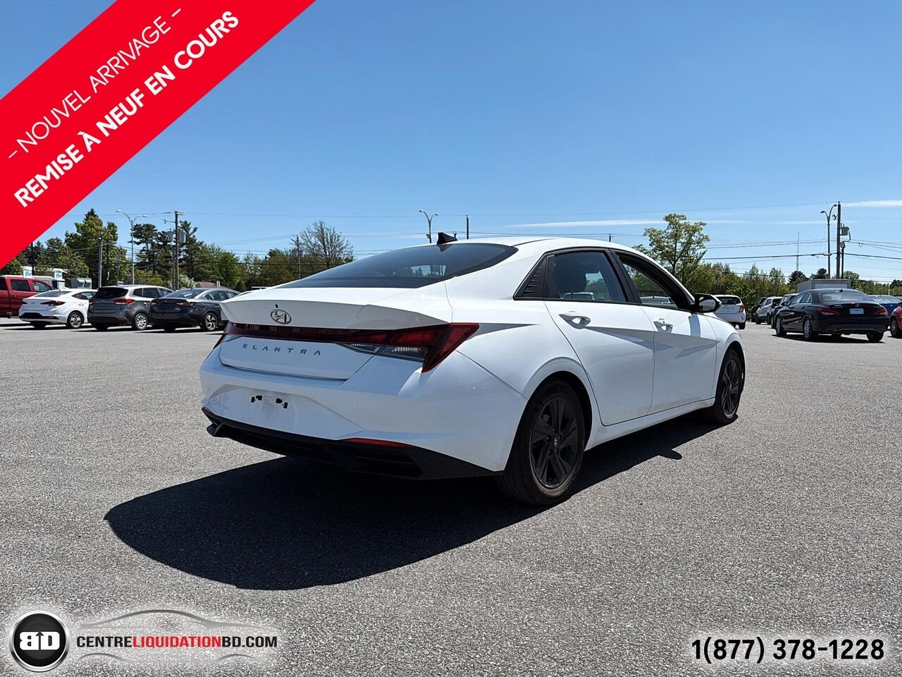 2023 Hyundai Elantra Preferred | BD0278 White Granby - photo #7