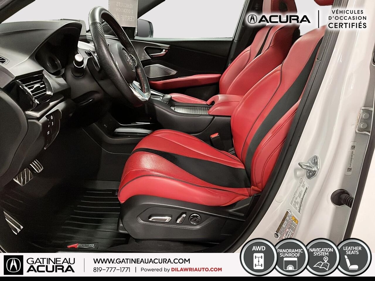 Acura RDX A-Spec SH-AWD 2023 Blanc Gatineau - photo #24