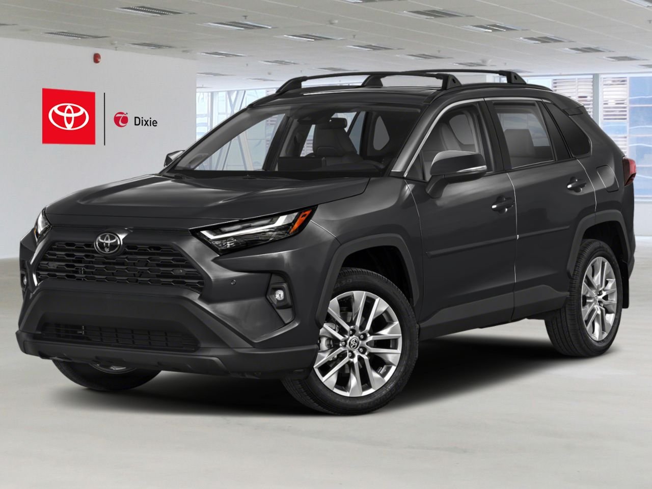 2025 Toyota RAV4 XLE AWD / CLEAN CARFAX / HEATED SEATS / MOONROOF / ALLOY WHEELS / CARPLAY AND ANDROID AUTO Black Mississauga - photo #0