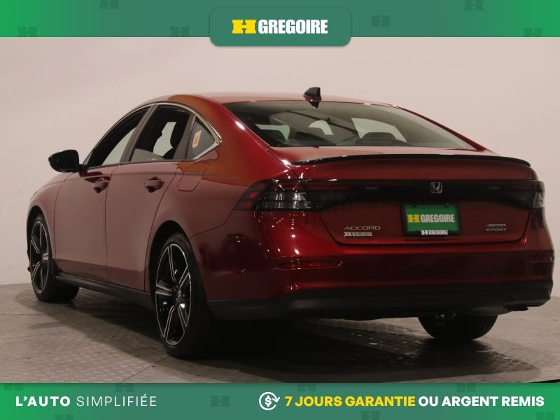 Honda Accord 821487 | Sport AUTO AC TOIT GR ELECT MAGS CAM RECUL BLEUTOO 2023 Rouge Laval - photo #5