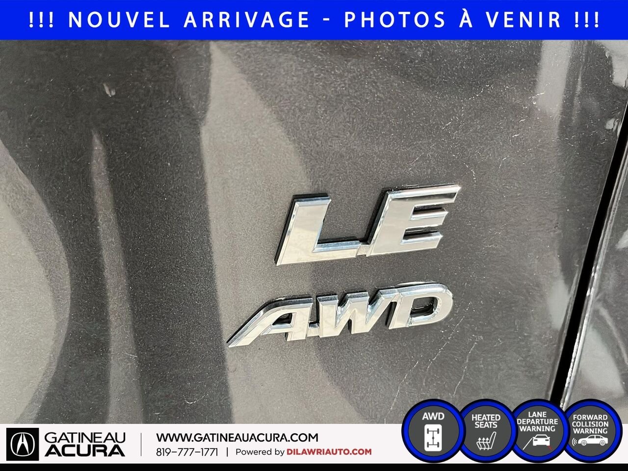 Toyota RAV4 LE AWD 2023 Gris Gatineau - photo #6