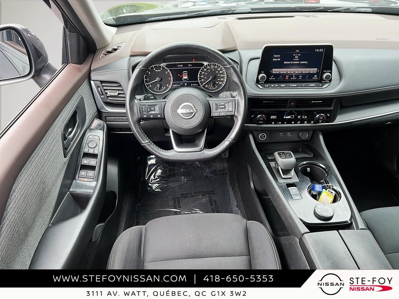 Nissan ROGUE S TRACTION INTEGRALE 2023 Noir Ste-Foy - photo #12