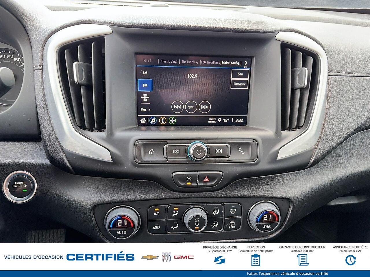 GMC TERRAIN Traction intégrale, 4 portes SLE 2024 Bleu Montmagny - photo #12