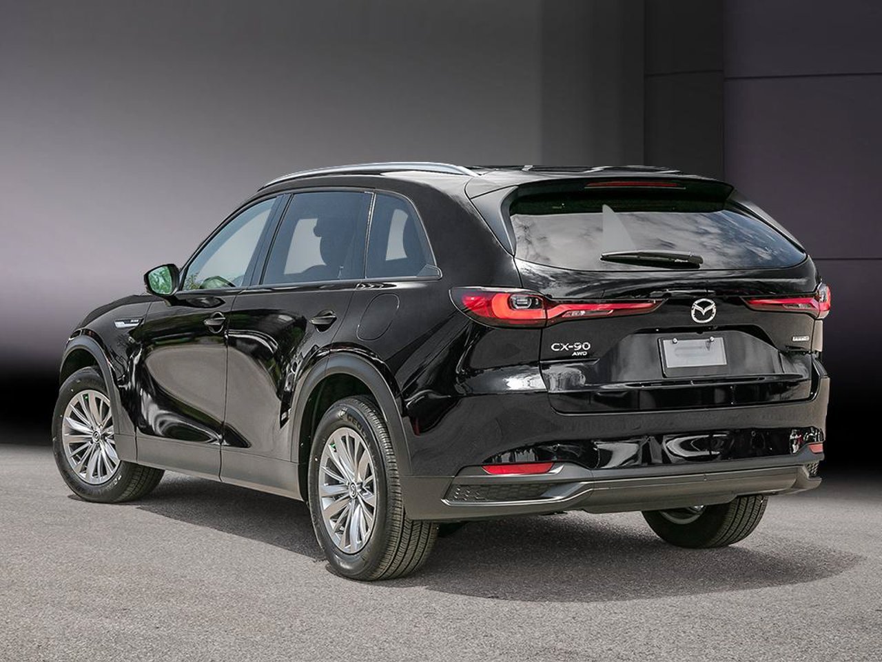 2026 Mazda CX-90 MHEV JM3KKCHD9T1424052 Jet Black Mica Mirabel - photo #3