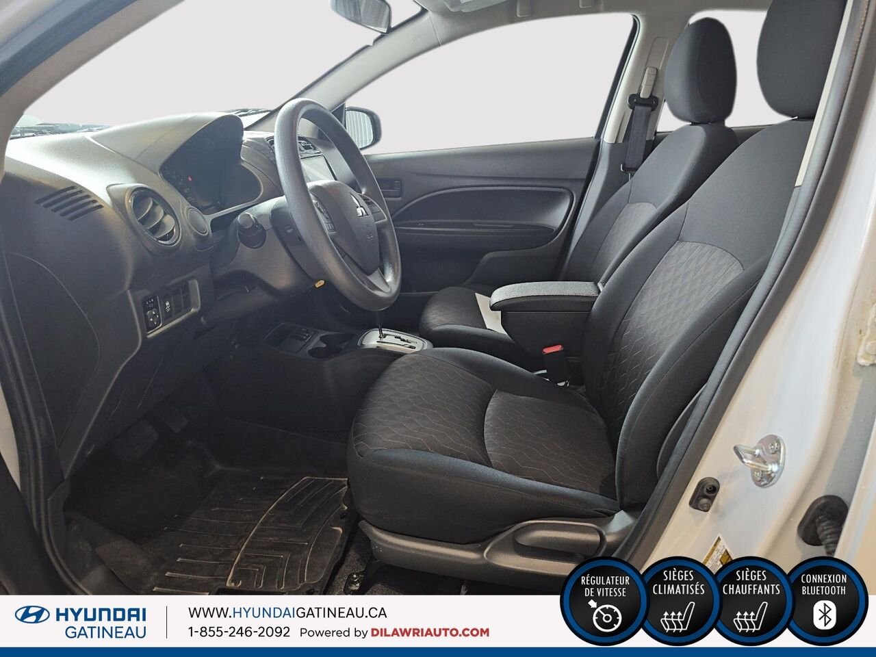 2024 Mitsubishi Mirage Silver Gatineau - photo #7