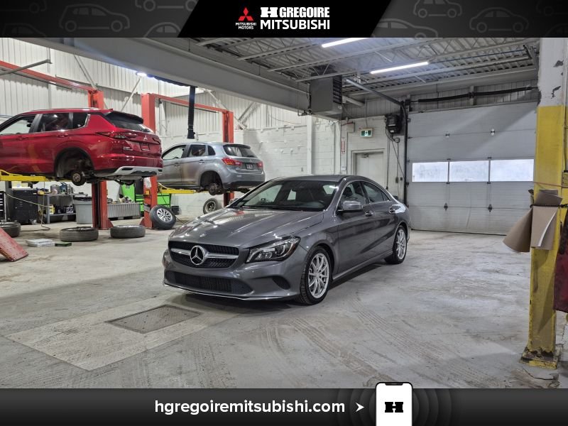 2018 Mercedes Benz CLA Grey Laval - photo #2