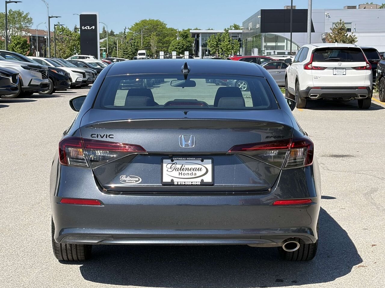 Honda Civic Sport 2026 Gris Gatineau - photo #4