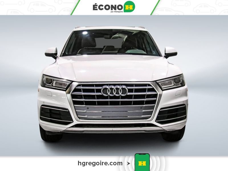 2018 Audi Q5 White Laval - photo #1