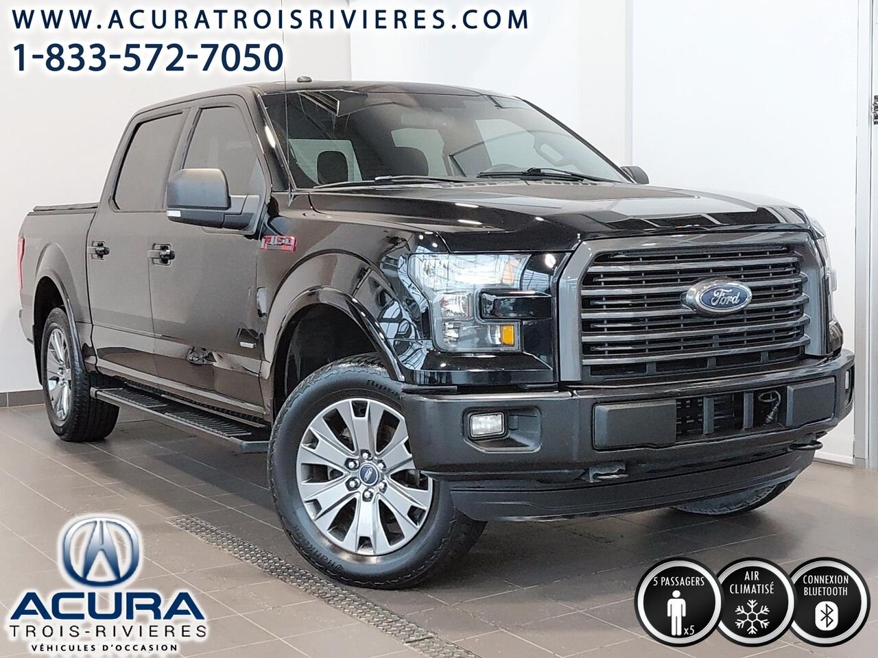 Ford F-150 XLT SPORT 2016 Noir Trois-Rivières - photo #0