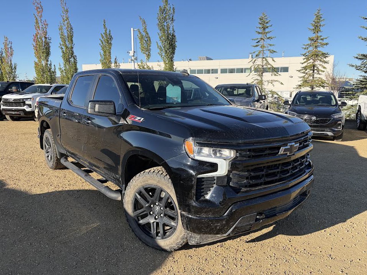 2022 Chevrolet Silverado 1500 4WD Crew Cab 147 RST Black Sherwood Park - photo #1