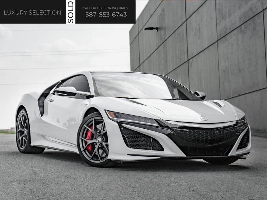 2020 Acura NSX White