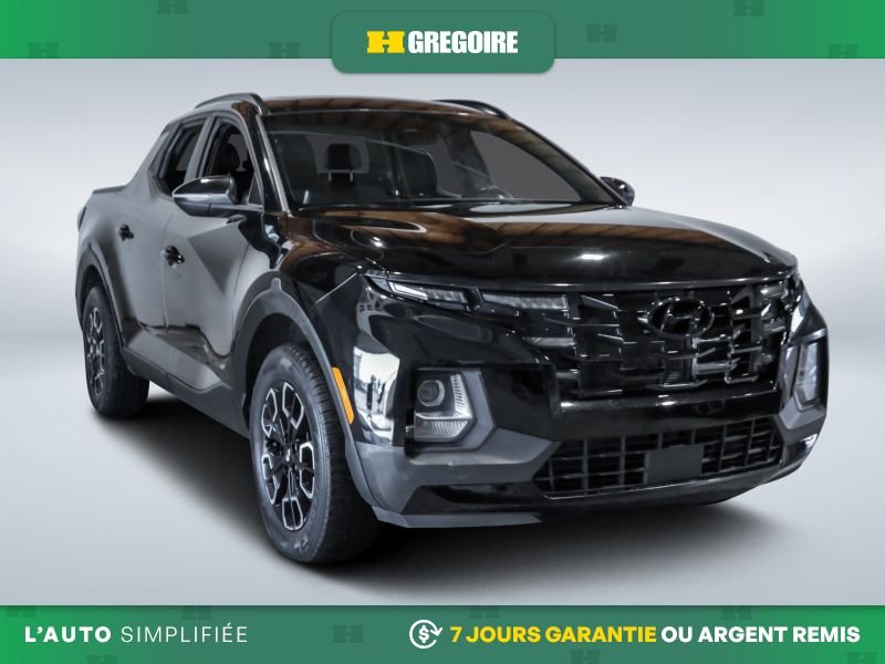 Hyundai Santa Cruz Preferred AWD AUTO AC CUIR TOIT MAGS CAM RECULE 2022 Noir