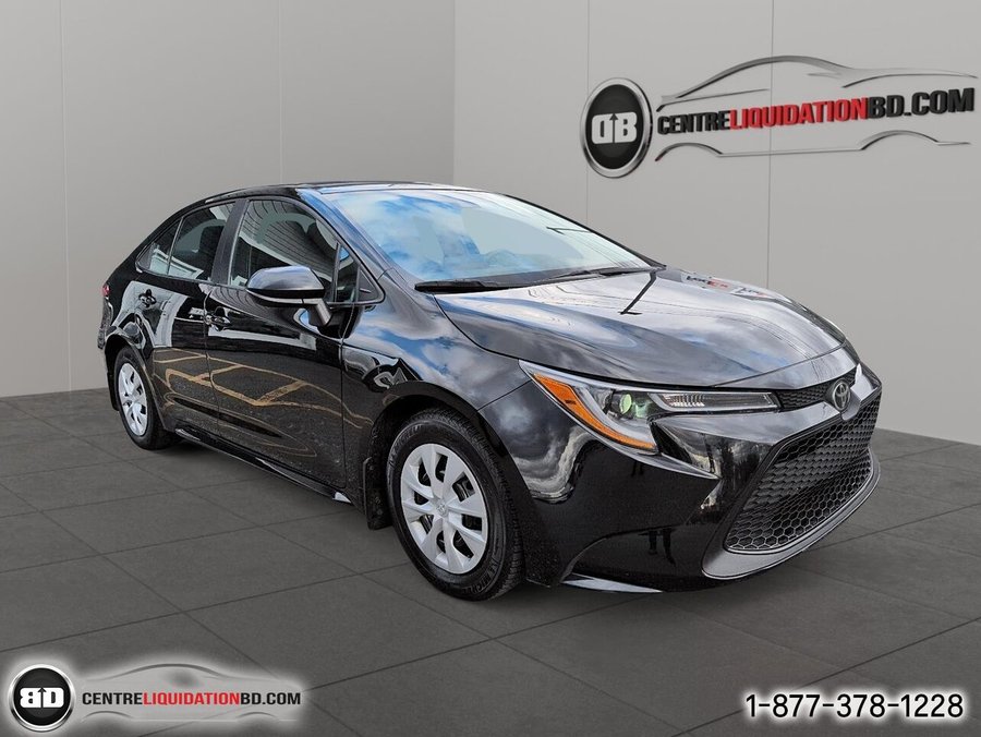 Toyota Corolla L AUTOMATIQUE 2020 Noir