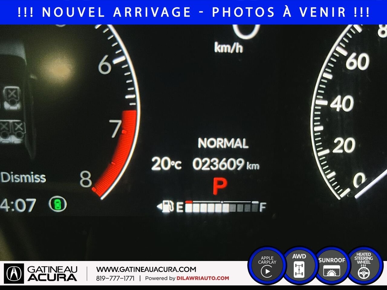 Honda HR-V Sport AWD 2024 Gris Ottawa & Gatineau - photo #11