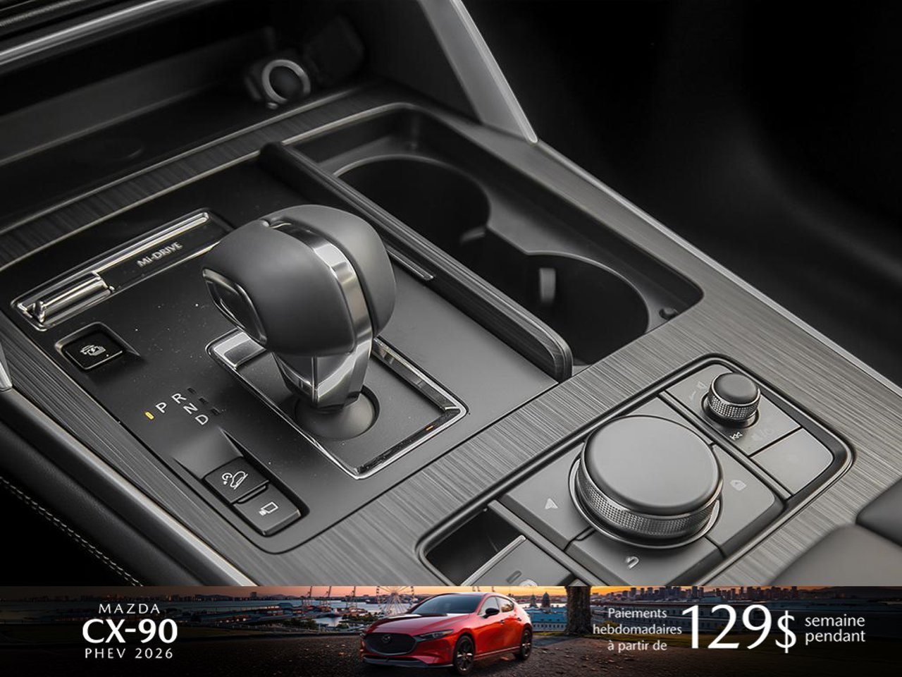 Mazda CX-90 hybride rechargeable JM3KKEHA4T1373805 2026 Noir de jais mica Mirabel - photo #16