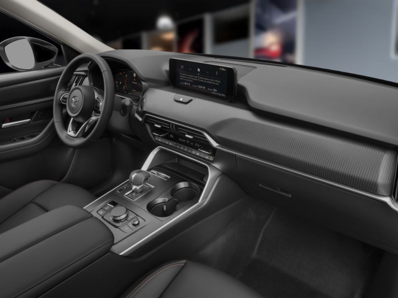 2026 MAZDA CX-70 PHEV Rhodium White Metallic Notre-Dame-des-Prairies - photo #8