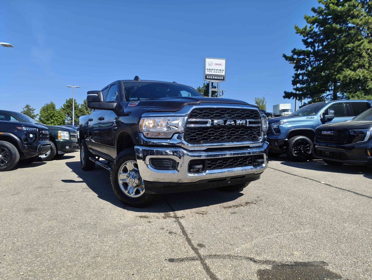 2024 Ram 3500 Tradesman 4x4 Crew Cab 6'4 Box Grey Sherwood Park - photo #1