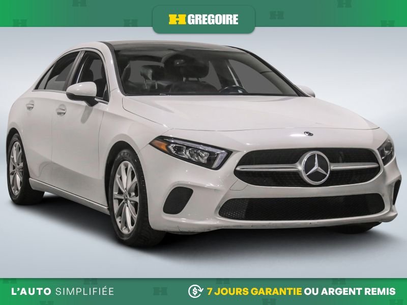 2019 Mercedes Benz A-Class White Laval - photo #0