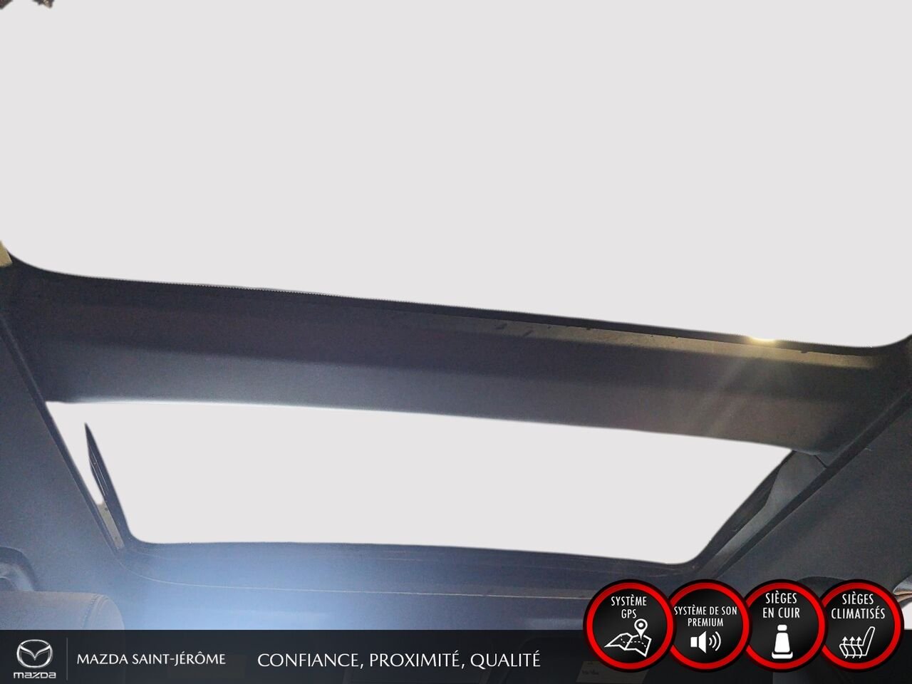 Mazda CX-90 hybride rechargeable GT hybride rechargeable | CUIR NAPPA | TOIT 2 RANGÉES | BOSE 12 HP | AWD | 3e RANGÉE 2025 Noir Saint-Jérôme - photo #17