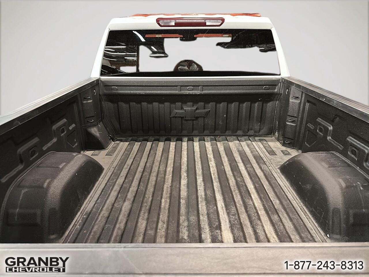 Chevrolet Silverado 1500 RST crewcab diesel boite 6.6 | G3547 2022 Blanc Granby - photo #8
