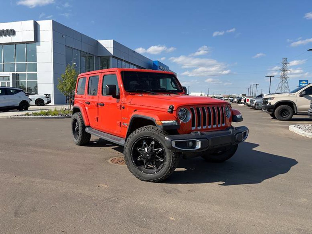 2019 Jeep Wrangler Unlimited Sahara 4x4 Grey Sherwood Park - photo #1