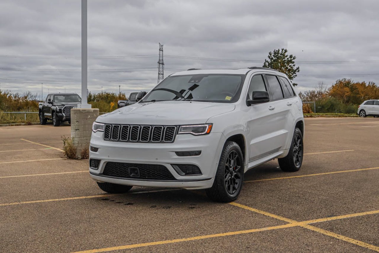 2021 Jeep Grand Cherokee Limited X 4x4 White Sherwood Park - photo #3