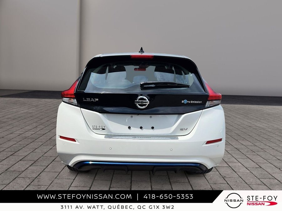 Nissan LEAF SV 40 KWH S6653 2021 Blanc