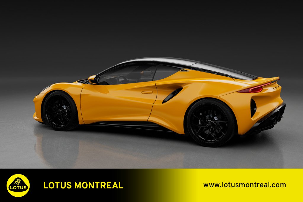 2027 Lotus Emira Turbo SE Yellow Kirkland - photo #6