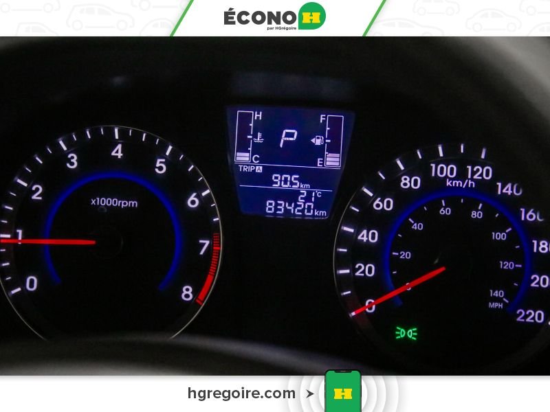 Hyundai Accent 822116 | GL AUTO GR ÉLEC A/C BLUETOOTH 2016 Rouge Laval - photo #18