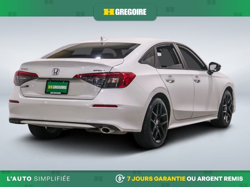 2023 Honda Civic White Saint-Eustache - photo #8