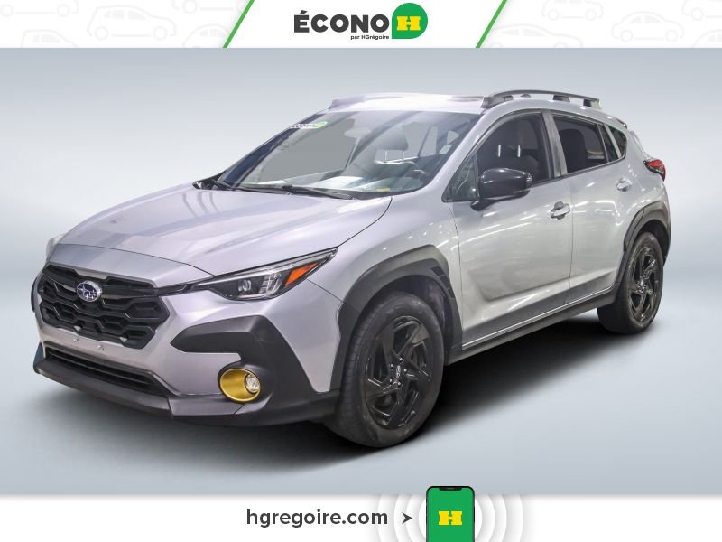 Subaru Crosstrek Onyx AWD TOIT BLUETOOTH CAMÉRA MAGS 2024 Argent
